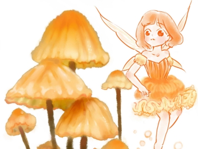 蘑菇精~橙