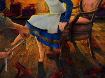 《The Red Shoes》by Hans Christian Andersen （儿插）