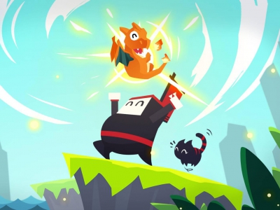 FACEBOOK游戏 STICK HERO GO 宣传插图