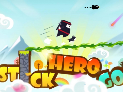 FACEBOOK游戏 STICK HERO GO 宣传插图